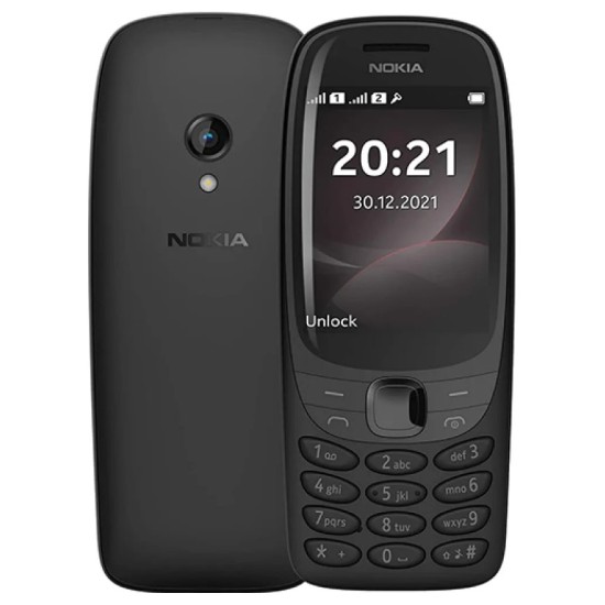 Nokia 6310 2021 Dual SIM Κινητό με Κουμπιά Μαύρο