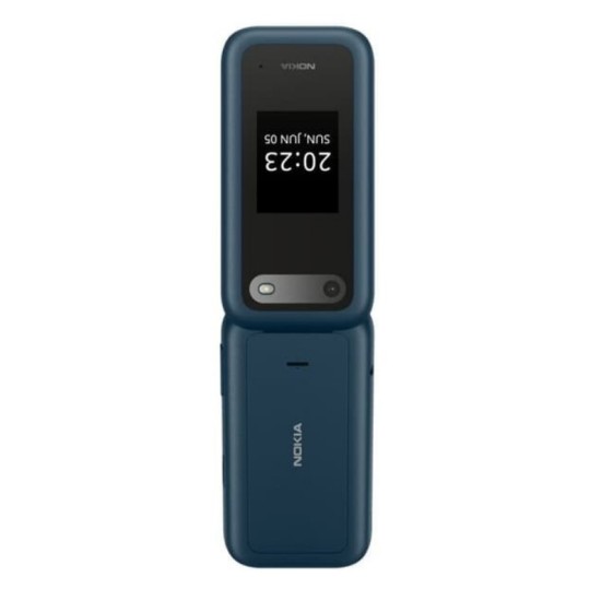 Nokia 2660 Flip Dual SIM Κινητό με Κουμπιά Μπλε