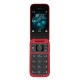 Nokia 2660 Flip Dual SIM Κινητό με Κουμπιά Κόκκινο