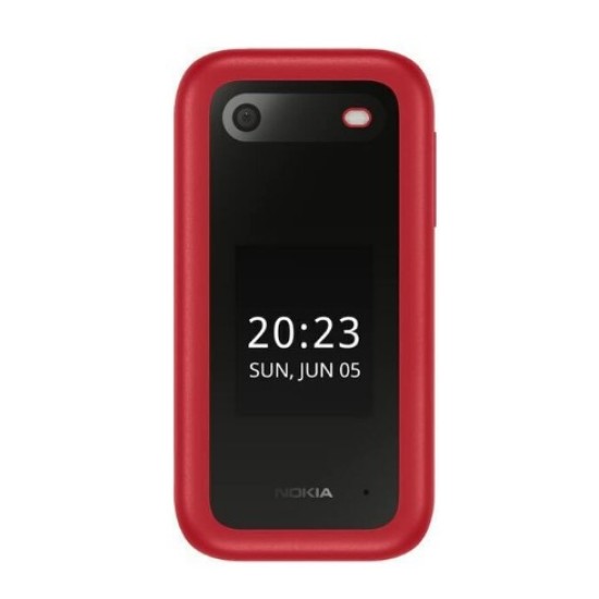 Nokia 2660 Flip Dual SIM Κινητό με Κουμπιά Κόκκινο