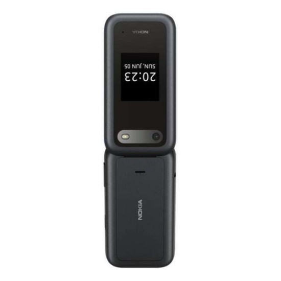 Nokia 2660 Flip Dual SIM Κινητό με Κουμπιά Μαύρο