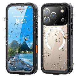 Θηκη Αδιαβροχη & Αντικραδασμικη Shellbox Με MagSafe iPhone 17 Pro Max Μαυρη Θηκη Αδιαβροχη & Αντικραδασμικη Shellbox Με MagSafe iPhone 17 Pro Max Μαυρη