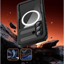 Shellbox MARS IP68 Waterproof MagSafe Case - Αδιάβροχη Θήκη Black Samsung Galaxy S26 Plus