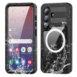 Shellbox MARS IP68 Waterproof MagSafe Case - Αδιάβροχη Θήκη Black Samsung Galaxy S26
