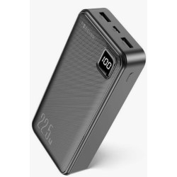 Forever TB-300L Power Bank 20000mAh 22.5W με 2 Θύρες USB-A και Θύρα USB-C Power Delivery Μαύρο Forever TB-300L Power Bank 20000mAh 22.5W με 2 Θύρες USB-A και Θύρα USB-C Power Delivery Μαύρο