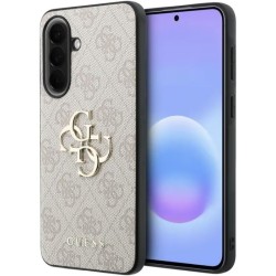 Guess Leather 4G Metal Logo για Samsung Galaxy A57 5G ροζ