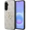 Guess Leather 4G Metal Logo για Samsung Galaxy A57 5G ροζ