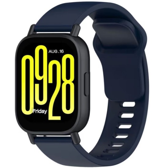 Bizon Strap Watch Silicone Xiaomi Redmi Watch 5 Lite / 5 Active navy blue Bizon Strap Watch Silicone Xiaomi Redmi Watch 5 Lite / 5 Active navy blue