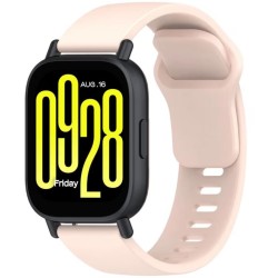Bizon Strap Watch Silicone Xiaomi Redmi Watch 5 Lite / 5 Active pink Bizon Strap Watch Silicone Xiaomi Redmi Watch 5 Lite / 5 Active pink