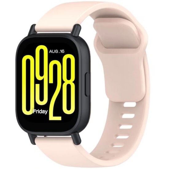 Bizon Strap Watch Silicone Xiaomi Redmi Watch 5 Lite / 5 Active pink Bizon Strap Watch Silicone Xiaomi Redmi Watch 5 Lite / 5 Active pink