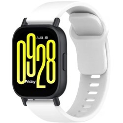 Bizon Strap Watch Silicone Xiaomi Redmi Watch 5 Lite / 5 Active white Bizon Strap Watch Silicone Xiaomi Redmi Watch 5 Lite / 5 Active white