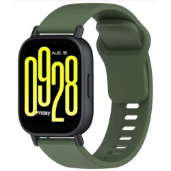 Bizon Strap Watch Silicone Xiaomi Redmi Watch 5 Lite / 5 Active dark green Bizon Strap Watch Silicone Xiaomi Redmi Watch 5 Lite / 5 Active dark green