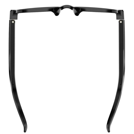 Smart AI glasses with music and recording, black glass, TITMO G-200, black