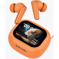 Blavec Bluetooth TWS Earphones BW-07 Live with LCD display (BW07L-O) orange Blavec Bluetooth TWS Earphones BW-07 Live with LCD display (BW07L-O) orange