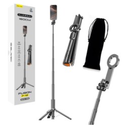 Blavec Selfie Stick Aluminium 1,60 BLACK