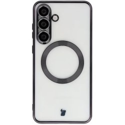 Bizon Case GuardO Magnetic Samsung Galaxy S25 FE, clear-black Bizon Case GuardO Magnetic Samsung Galaxy S25 FE, clear-black