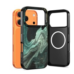 Tech-Protect Lamano MagSafe Apple iPhone 17 Pro Max Verde Aura Tech-Protect Lamano MagSafe Apple iPhone 17 Pro Max Verde Aura