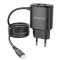 Φορτιστής Dudao 2x USB wall charger with built-in 12W Lightning cable (A2ProL black) Μαύρο