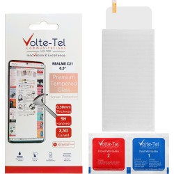 Volte-Tel Προστατευτικό τζαμάκι Tempered glass Realme C21 6.5
