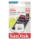 SANDISK ULTRA MEMORY MICROSDXC CARD - 64GB 100MB/S CLASS 10 UHS-I χωρις αντάπτορα