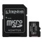 Kingston SDCS2/64GB CANVAS SELECT Plus 64GB Micro SDXC 100R A1 C10 CARD + SD Adapter