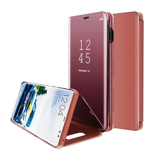 Clear View Cover Xiaomi Redmi Note 10 5G / Poco M3 Pro / Poco M3 Pro 5G Ροζ Clear View Cover Xiaomi Redmi Note 10 5G / Poco M3 Pro / Poco M3 Pro 5G Ροζ