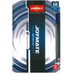 Στυλό joymate UNIMAX 1mm (50 Τεμάχια) Μπλε