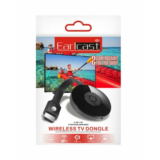 Earlcast Smart TV Stick ET-W2 Full HD με Wi-Fi / HDMI