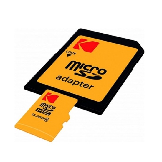 Memory Card MicroSD Kodak Ultra Performance 128GB Class 10 with Adapter