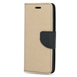 Θήκη Fancy Smart Samsung A42 5G Χρυσό / Μαύρο