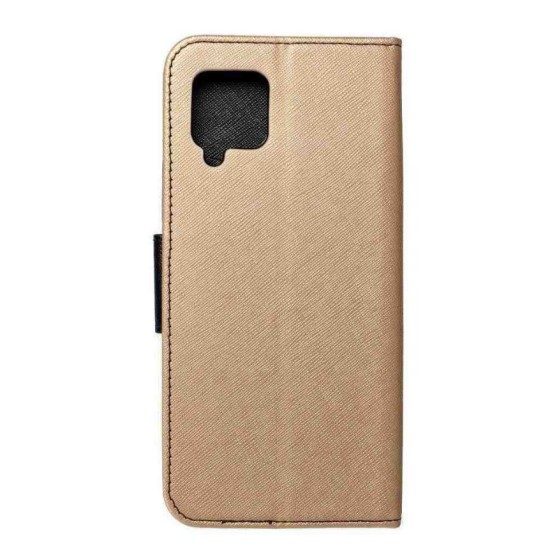 Θήκη Fancy Smart Samsung A42 5G Χρυσό / Μαύρο