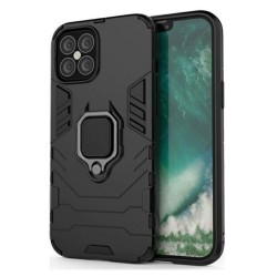 Back Case Survival RIng iPhone 12 Pro Max 6,7' Μαύρο