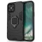 Back Case Survival RIng iPhone 12 / iPhone 12 Pro 6,1' Μαύρο