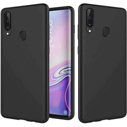 Back Case Smooth Samsung A20S Μαύρο