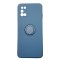 Back Case Silicon Ring Samsung A02S Σκούρο Μπλε