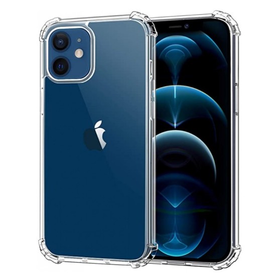 Back Case Anti-Shock iPhone 12 Mini (5,4') Διάφανο