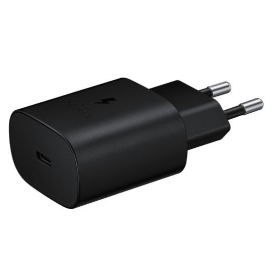 Φορτιστής ταξιδίου Samsung USB Type-C 25W Μαύρο EP-TA800NBEGEU