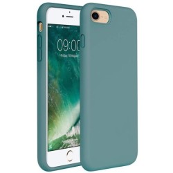 Back Case Matt iPhone 7 / 8 / SE 2020 Γκρι / Μπλε