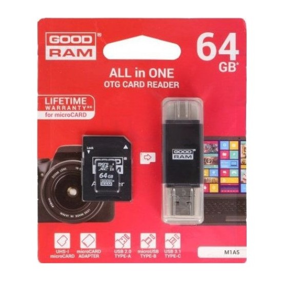 GoodRAM All In One 64GB Micro CARD