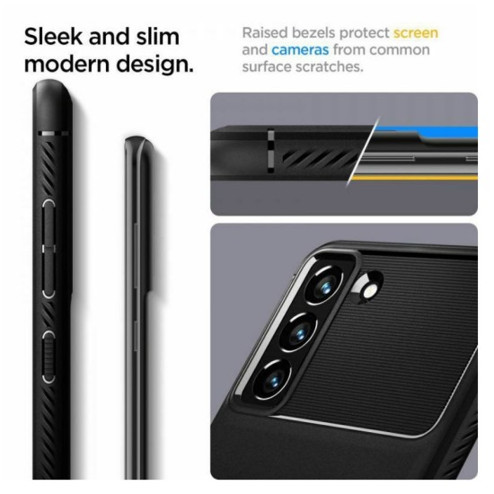 SPIGEN RUGGED ARMOR BACK COVER RUGGED ARMOR black backcover