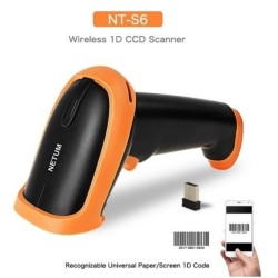 Barcode Scanner Netum NT-S6 (5200250815002) Μαύρο / Πορτοκαλί Barcode Scanner Netum NT-S6 (5200250815002) Μαύρο / Πορτοκαλί