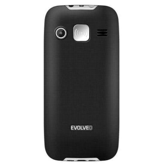 EVOLVEO EasyPhone XR, κινητό τηλέφωνο για ηλικιωμένους με βάση φόρτισης, μαύρο