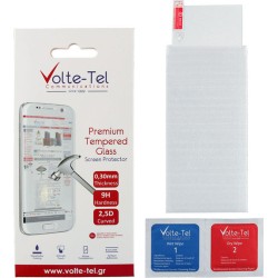 Volte-Tel Προστατευτικό τζαμάκι Tempered glass Realme C3 6.5" 9H 0.30mm 2.5D Full Glue Διάφανο