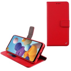 Volte-Tel Θήκη Samsung A21 A215 6.5" Allure Book Magnet Stand Clip Κόκκινο