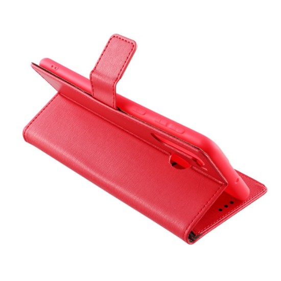 Volte-Tel Θήκη Samsung A21 A215 6.5" Allure Book Magnet Stand Clip Κόκκινο