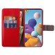 Volte-Tel Θήκη Samsung A21 A215 6.5" Allure Book Magnet Stand Clip Κόκκινο