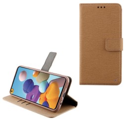 Volte-Tel Θήκη Samsung A21 A215 6.5" Allure Book Magnet Stand Clip Χρυσό