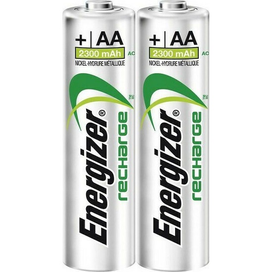 Μπαταρία Energizer Επαναφορτιζόμενη 2300mAh AA (2 Τεμάχια)