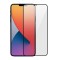 Προστατευτικό τζαμάκι Tempered glass DeTech, για iPhone 12 Pro Max, 5D Full Glue, 0.3mm, Μαύρο