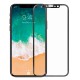 Προστατευτικό τζαμάκι Tempered glass Mocoson, για iPhone X, 3D, Full Glue, 0.3mm, Μαύρο